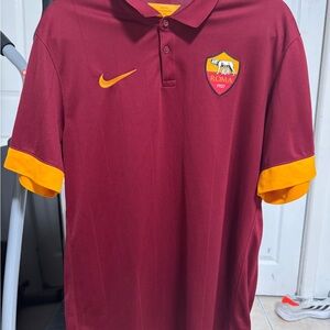 AS ROMA NIKE SOCCER JERSEY 2024 2015 PJANIC